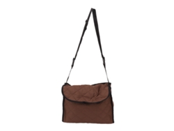 Bolsa De Almacenamiento Colgante De Poliéster Ligero Para Sillas De Ruedas/andadores, Marrón, Alta Capacidad.