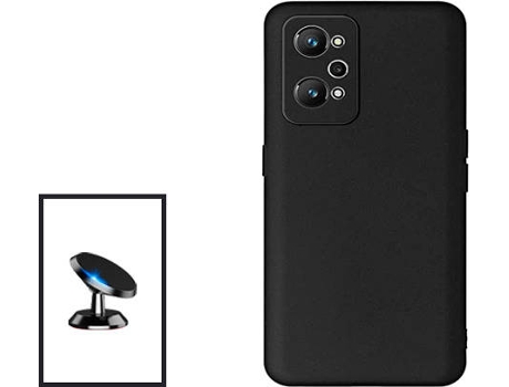 Kit Carcasa + Soporte Realme Gt Neo2 GIFT4ME Negro