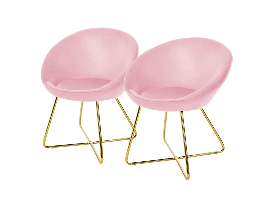 Conjunto de 2 Cadeiras de Jantar Estofadas Cadeiras de Jantar Cadeiras de Sala de Estar Cadeiras de Cozinha ML-DESIGN