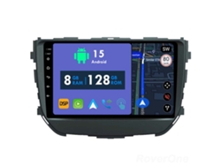 Coche Radio Android Auto Autoradio 8GB RAM 128G ROM CarPlay Navegación GPS Pantalla Táctil RoverOne para Suzuki Vitara Brezza 2016 - 2019 