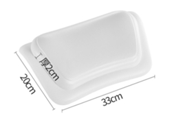 Almohada De Baño Impermeable Con Ventosas (pu)