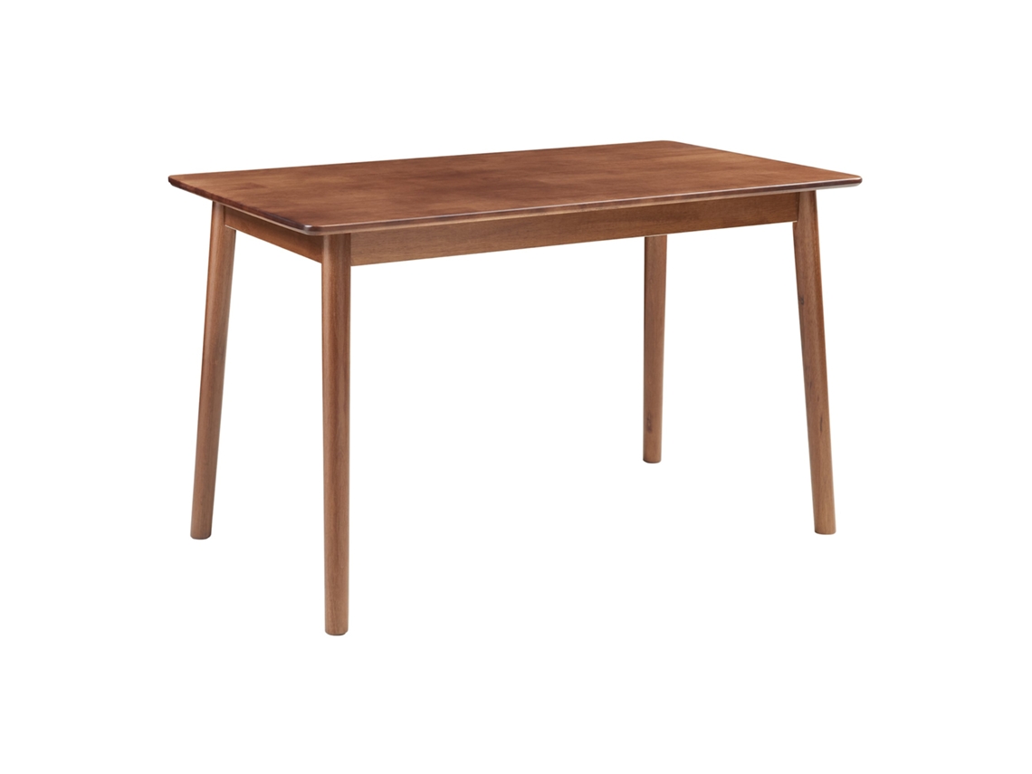Mesa De Comedor Klijori Rectangular 140x70x74 Cm - Efecto Nogal en.casa