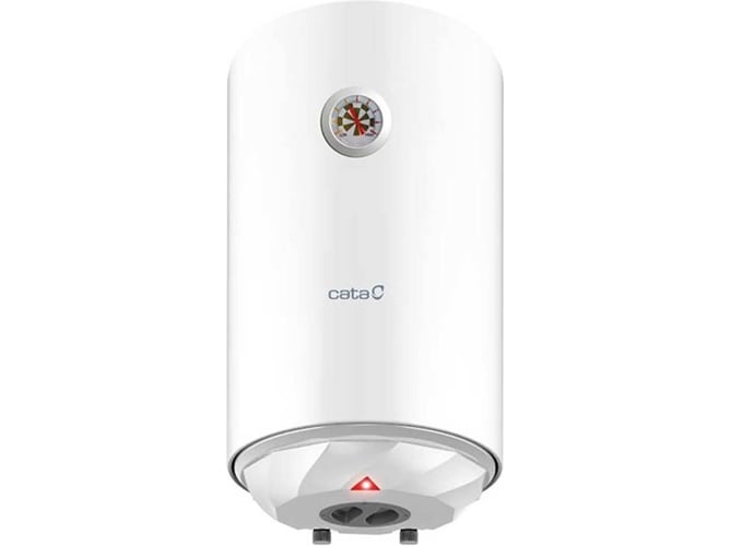 Cata – Termo eléctrico vertical Cata CTR 30 M con capacidad de 30 litros.