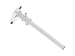 Calibre métrico de acero al carbono de 0 a 150 mm