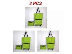 Bolsa de compras plegable, carrito con ruedas, organizador de verduras, portátil. GOKOCO