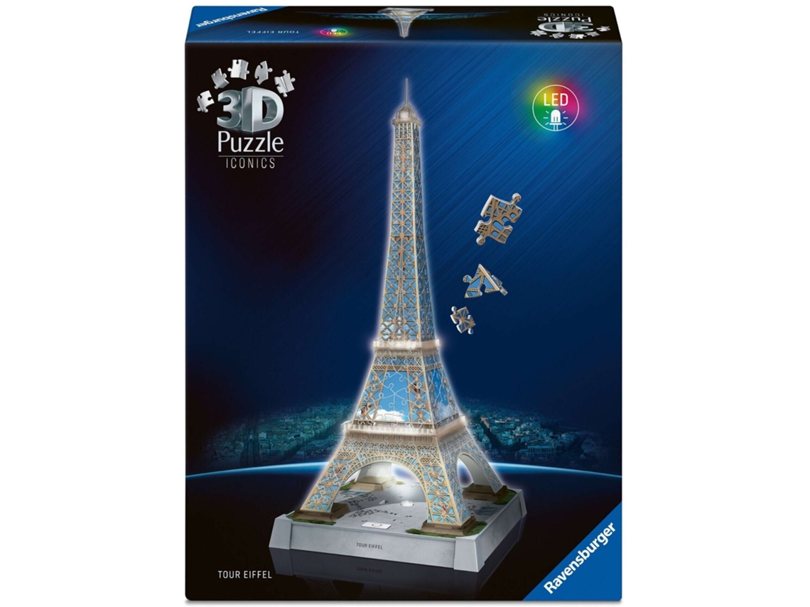 Rompecabezas 3D de la Torre Eiffel de Ravensburger
