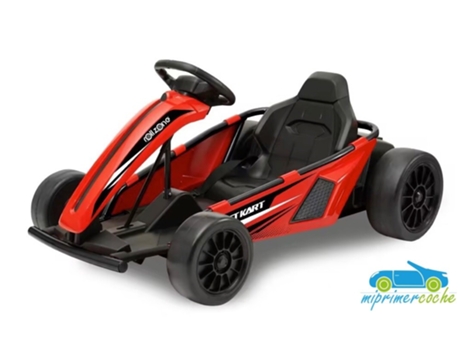 Drift Kart Rzdk Nueva Generación 24V: Color Rojo MI PRIMER COCHE