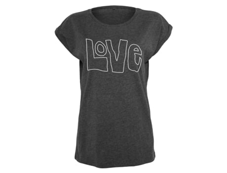 Camiseta para Mujer MISTER TEE (M - Algodón - Márron)