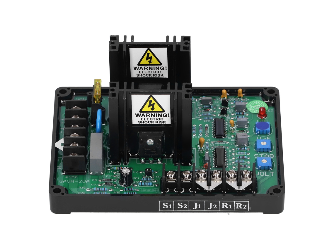 Módulo Regulador Automático De Voltaje Avr Gavr-20, Placa Electrónica De 180-240 V Cc Para Generador.