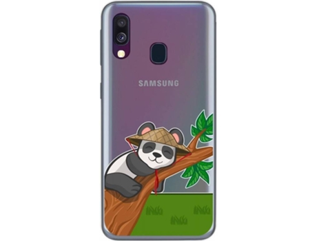 Carcasa Samsung Galaxy A40 TUMUNDOSMARTPHONE Panda Multicolor