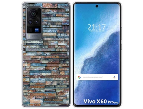 Carcasa Vivo X60 Pro 5G TUMUNDOSMARTPHONE Silicona Multicolor