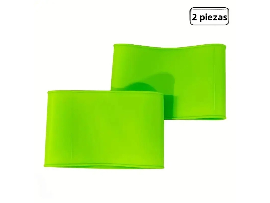 Cinta antideslizante de alto agarre para ciclismo, dispositivo de protección para piernas Mdug (mango montado verde S2)