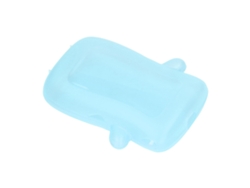Soporte Antiaplastamiento Para Bolsa Universal De Comida Para Bebés Para Autoalimentación - Azul