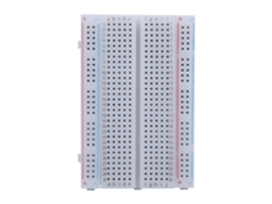 Placa De Prototipado Sin Soldadura Con 400 Puntos Tie, Reutilizable Para Pruebas De Circuitos.