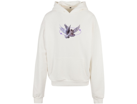 Sudadera de Hombre MISTER TEE Oversize Vive La Blanco (XL)