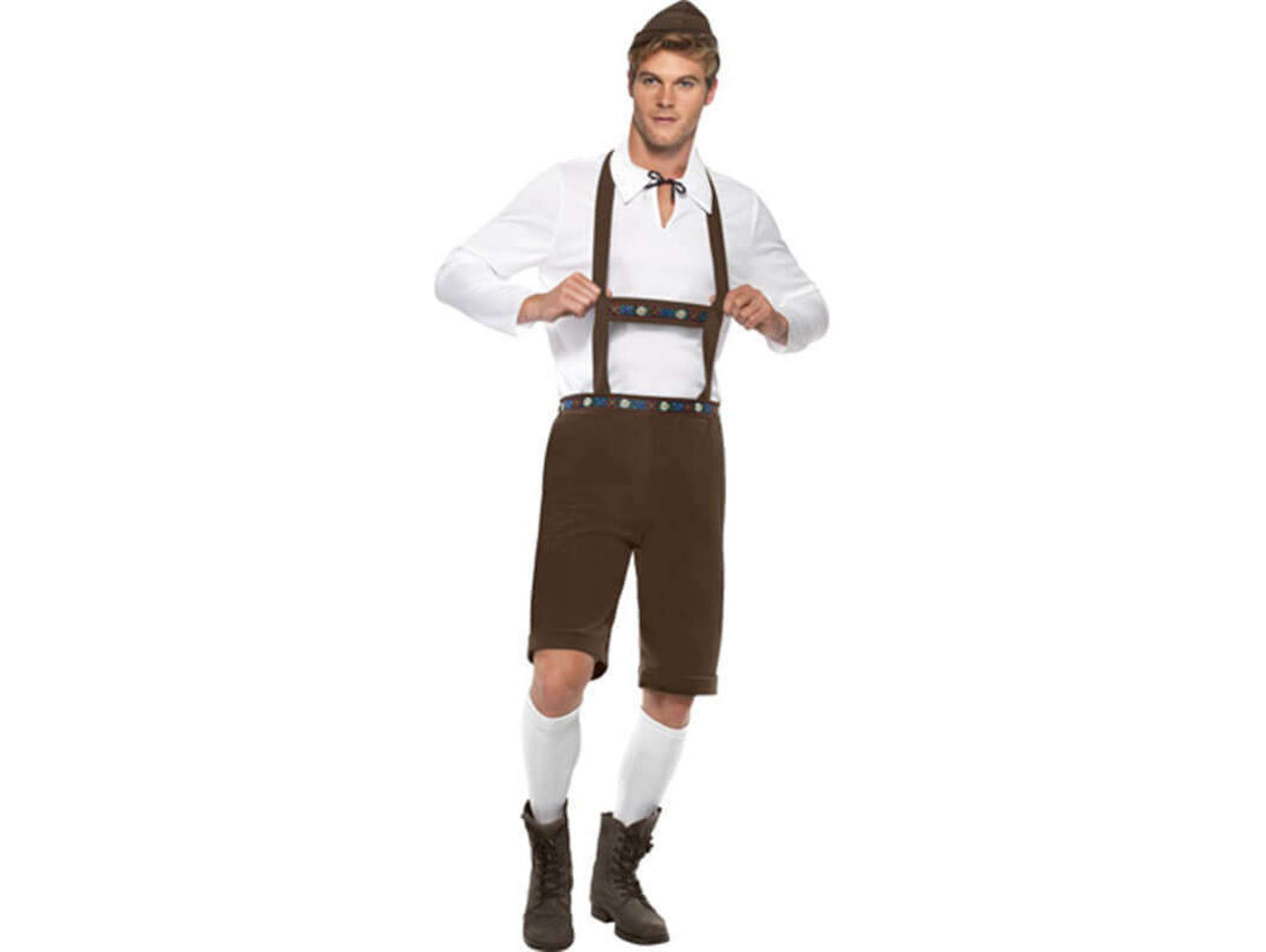 Disfraz de Hombre DISFRAZZES Bávaro Para Oktoberfest (Talla: M)