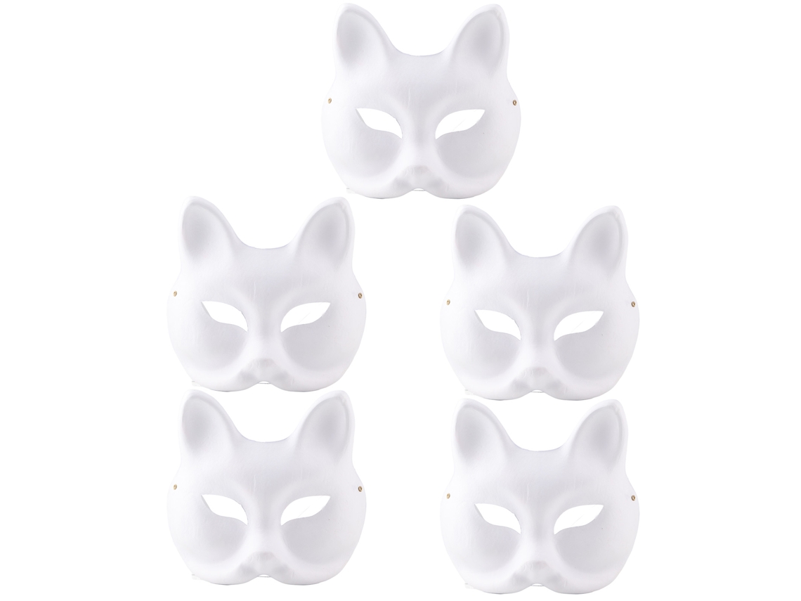 Máscaras personalizadas de gato para adultos - Halloween