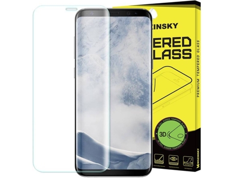 Protector Cristal Templado Samsung Galaxy S9 LMOBILE Full Cover Glue 3 D Transparente