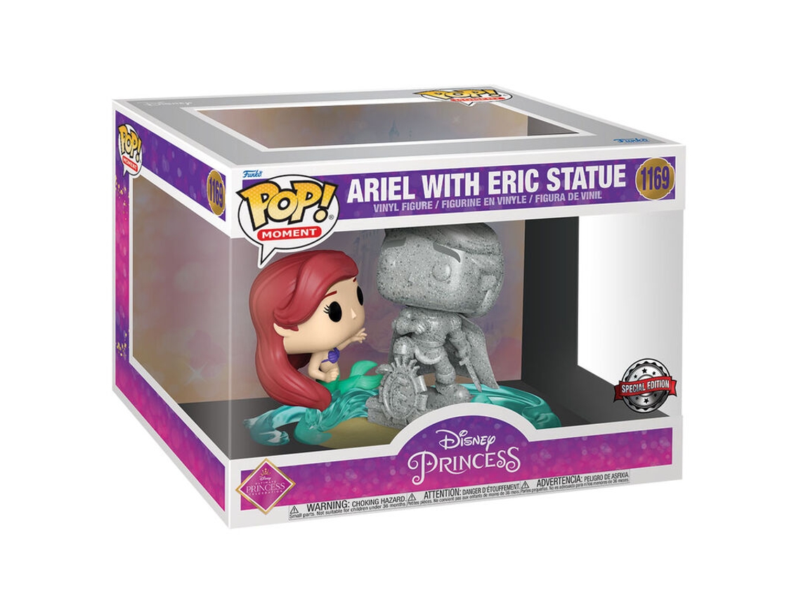 Figura Pop Disney Ultimate Princess La Sirenita Ariel y Eric Estatua Exclusiva B.active