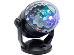 Luz Estroboscópica Led Usb Sin Batería Para Fiestas Y Escenarios, Proyector Compacto Negro Activado Por Activación