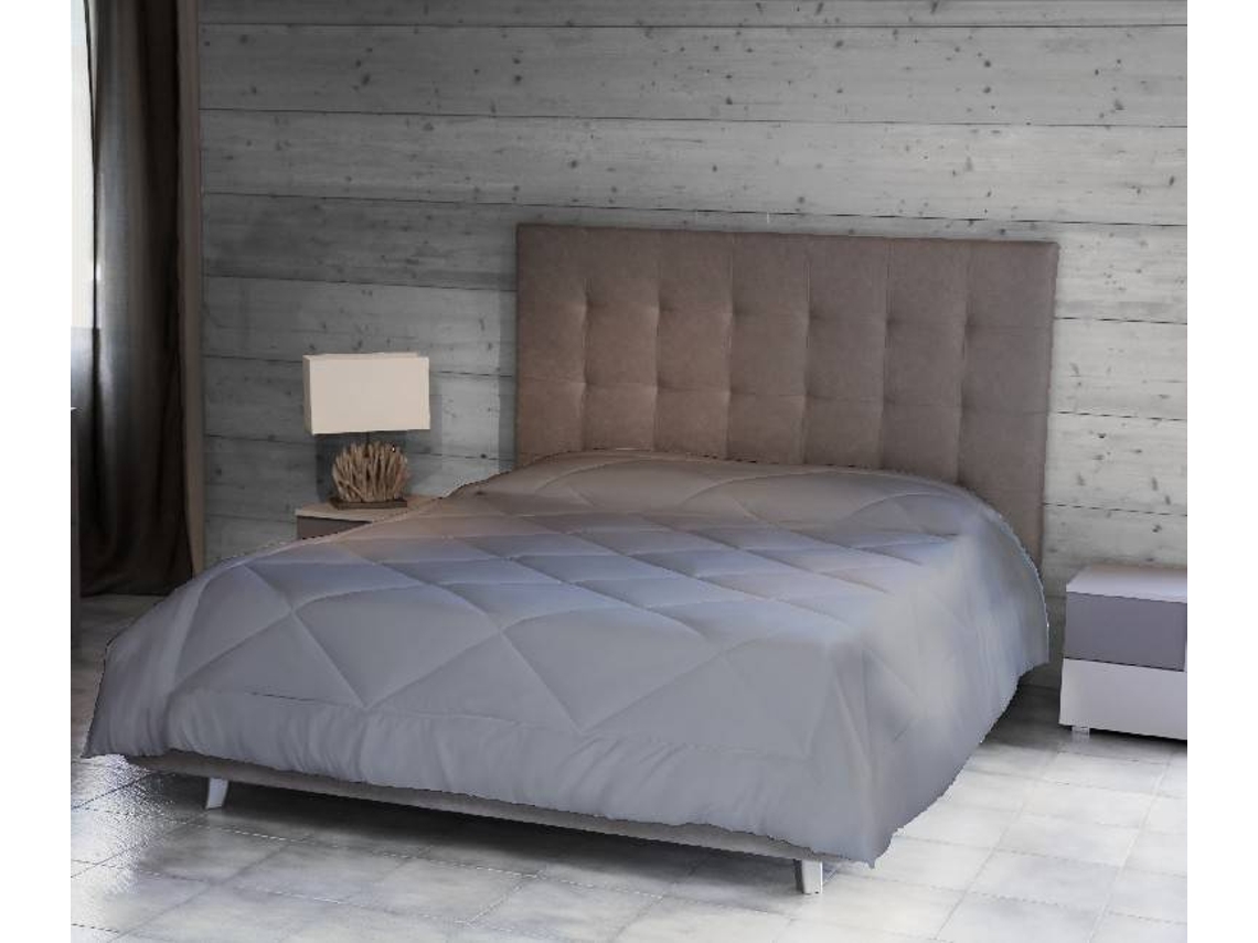 Colcha HOMEMANIA Quilt Kevin Gris (260 x 250 cm)
