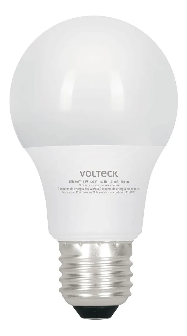 Lâmpada Led Volteck 49036 Com 3 Níveis De Temperaturavayotoy