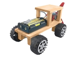 Juguete Científico De Física De Viento Eléctrico De Madera Para Armar Uno Mismo (2025) Para Que Los Niños Aprendan Física.