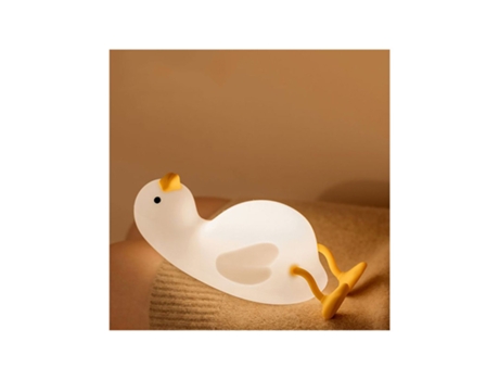 Luz Nocturna Infantil con Pato Lámpara Táctil Regulable y Recargable USB XIMU