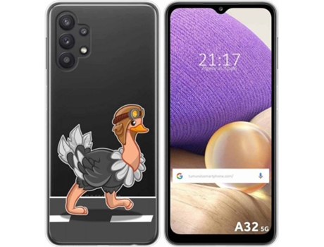 Carcasa Samsung Galaxy A32 5G TUMUNDOSMARTPHONE Avestruz Multicolor