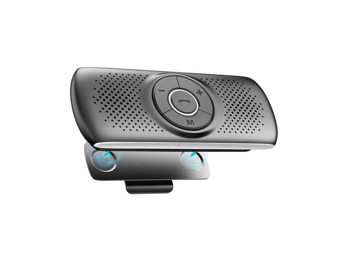 Altavoz Para Coche De 5,3 Pulgadas, Llamadas Manos Libres, Música, Compatible Con El Asistente Siri, Ranura Para Tarjeta Tf, Para Automóvil, Clip Pa