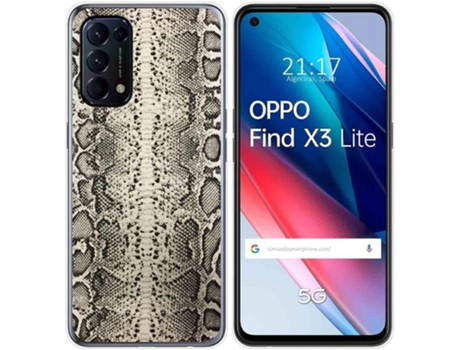 Carcasa Oppo Find X3 Lite TUMUNDOSMARTPHONE Animal 01 Multicolor