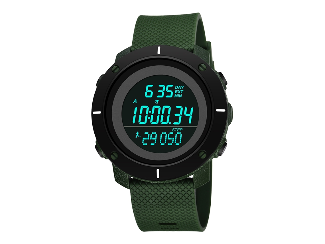 Reloj Deportivo Electrónico Hombre Panars Impermeable 3atm Con Luz Nocturna