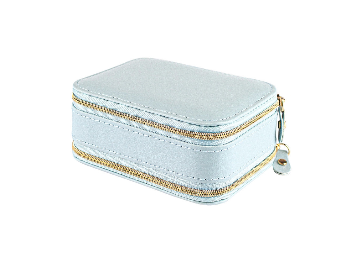 Caja de viaje de doble cara - Azul