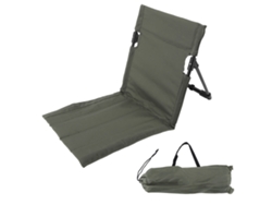 Silla De Playa Plegable Portátil Con Respaldo Para Adultos, Tumbona Para Exteriores Od Vert