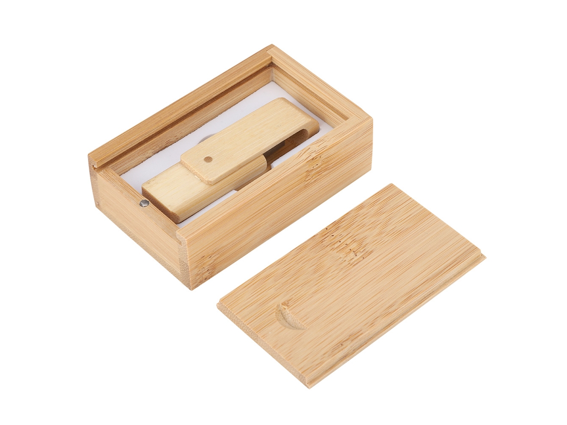 Unidad De Almacenamiento Usb 2.0 Giratoria De Madera, Memoria Flash U Disk 16g