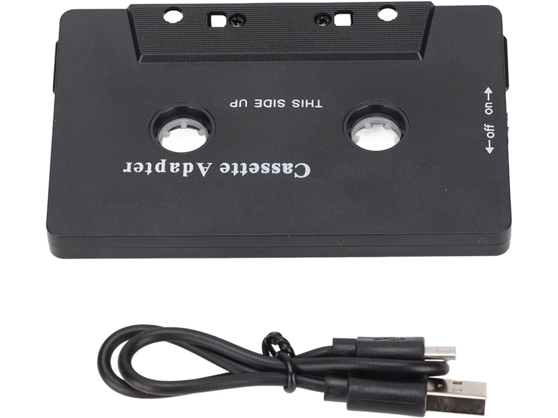 Adaptador Estéreo Con Reducción Automática De Ruido Para Casete Y Tableta.