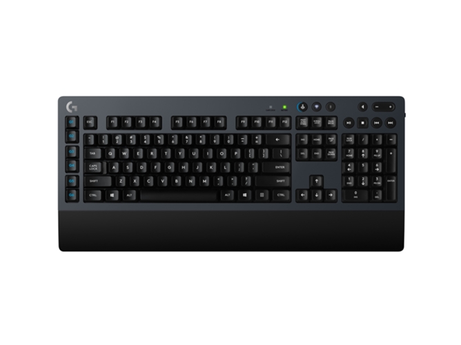 Teclado LOGITECH G613 (Inalámbrico - Layout US - Teclado Numérico)