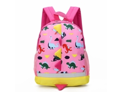 Mochila Para Niños, Mochilas Escolares Ligeras Para Guardería, Dibujos Animados, Color Rosa CHRUI