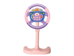 Volante Juguete Chrui Con Base Vertical Para Simulación De Conducción (morado)