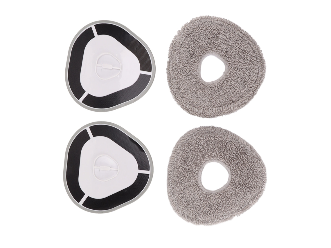 Kit De Accesorios De Repuesto Con Soporte Para Paño De Fregona Para Aspiradora Robot J1 J2