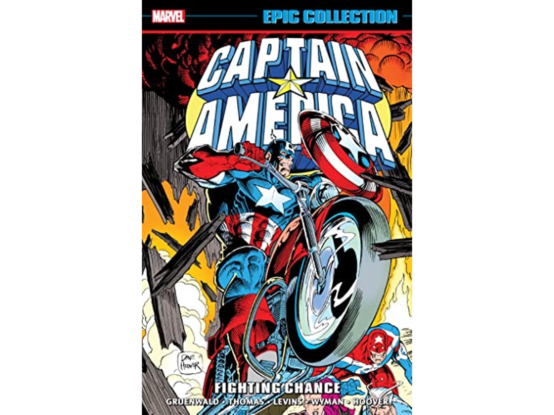 Libro Captain America Epic Collection Fighting Chance de Mark Gruenwald e Marvel Various (Inglés)