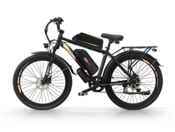 Bicicleta Eléctrica Emoko EC27, Batería Dual 48V 45A, Autonomía 150km, Ruedas de 27,5 Pulgadas y Portaequipaje Trasero.