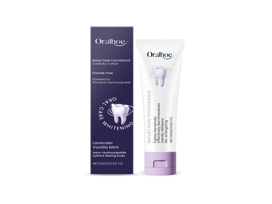 Pasta dental con xilitol para el cuidado de las encías y la limpieza dental. Calma las encías, protege el esmalte, 100 g.