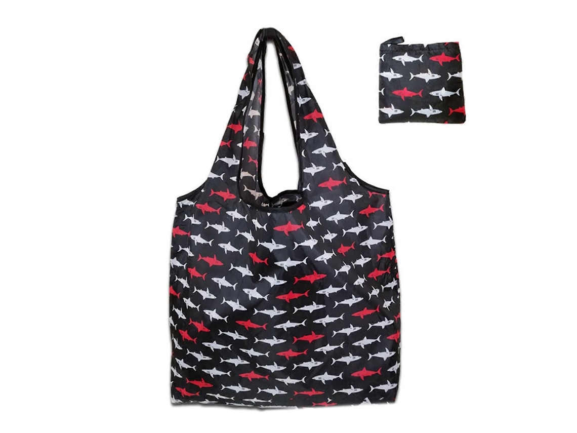 Bolsa de la compra plegable, reutilizable, práctica, elegante y ligera con gran capacidad para ir de compras al supermercado. GOKOCO