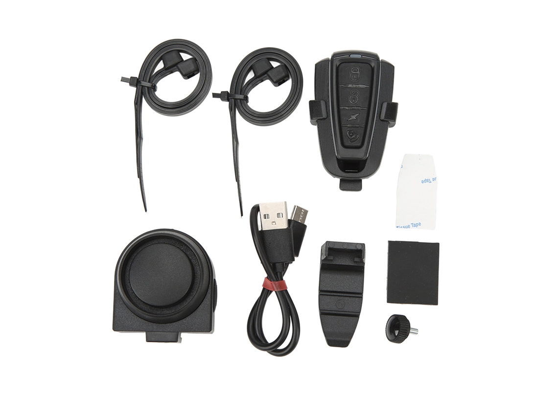 Campana De Bicicleta A2 Sonido Alto Sistema De Alarma Antirrobo Para Scooter Bicicleta De Montaña
