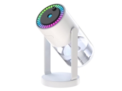 Proyector de Cielo Estrellado con Alimentación USB, Temporizador y Apagado Automático de 6 a 8 Horas, Ideal para Dormitorio o Auto, Blanco Vledary
