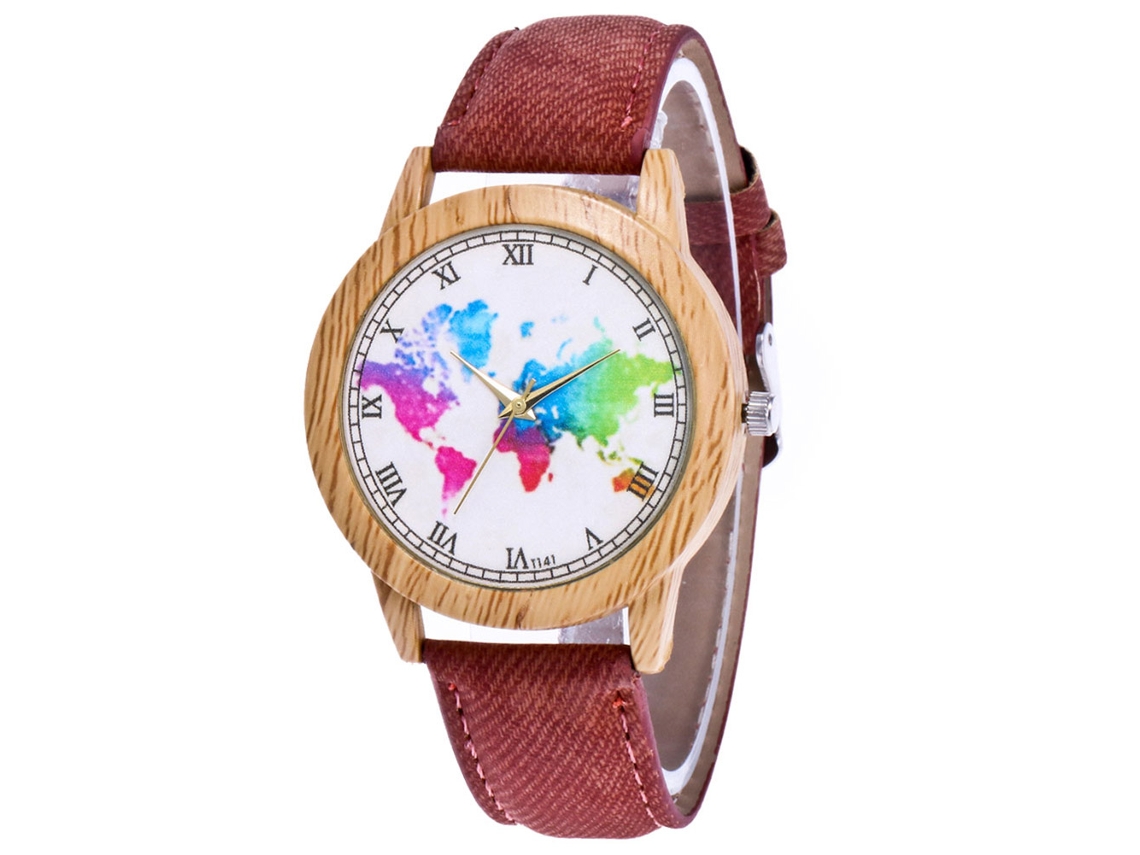 Reloj De Cuarzo Ccq Para Mujer Con Correa De Silicona Y Números Brillantes (rosa)