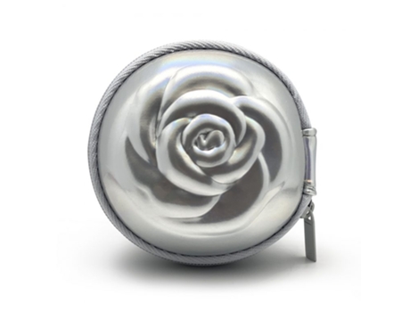 Estuche para Copas Menstruales SILEU (8 cm - Plata Holográfico)