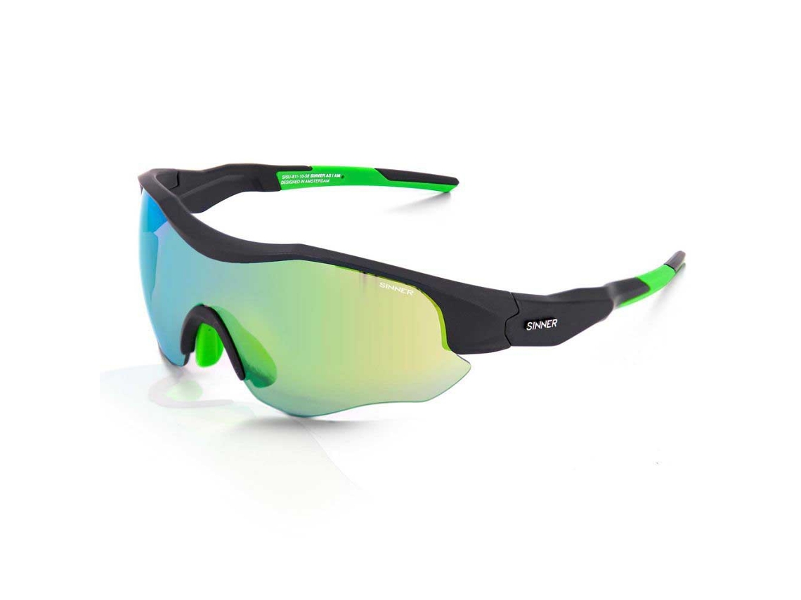 Máscara SINNER Oculos Escuros Triple Ii Preto Sintrast Cycling/CAT3