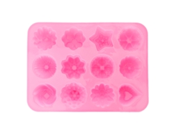 Moldes de silicona para pasteles, chocolate y postres, reutilizables, utensilios de cocina